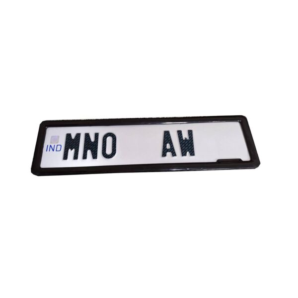 Car HSRP | IND Number Plate Frame | Cover | Standard Size - Image 6